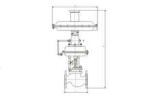 Self-operated Control Valve Structure